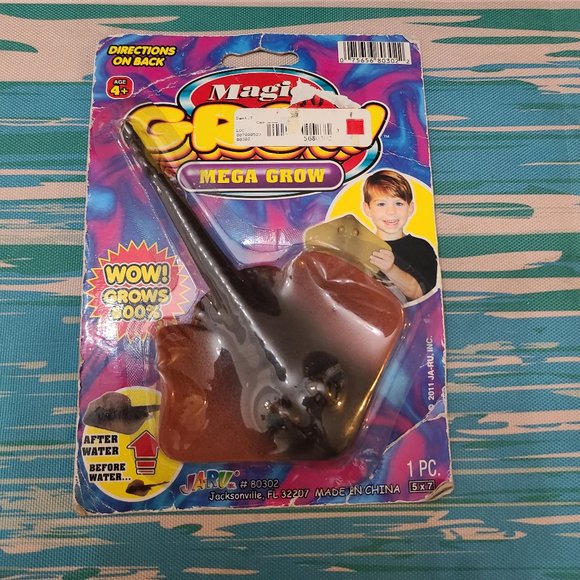 JaRu Toys Jaru Magic Grow Mega Grow Expanding Stingray Grows 60